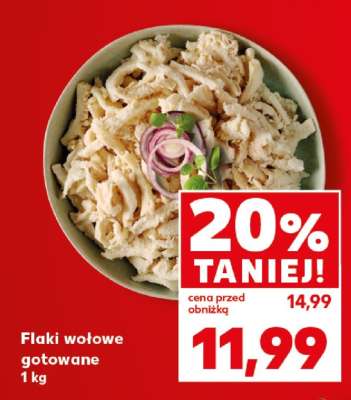 Flaki wołowe gotowane 1 kg