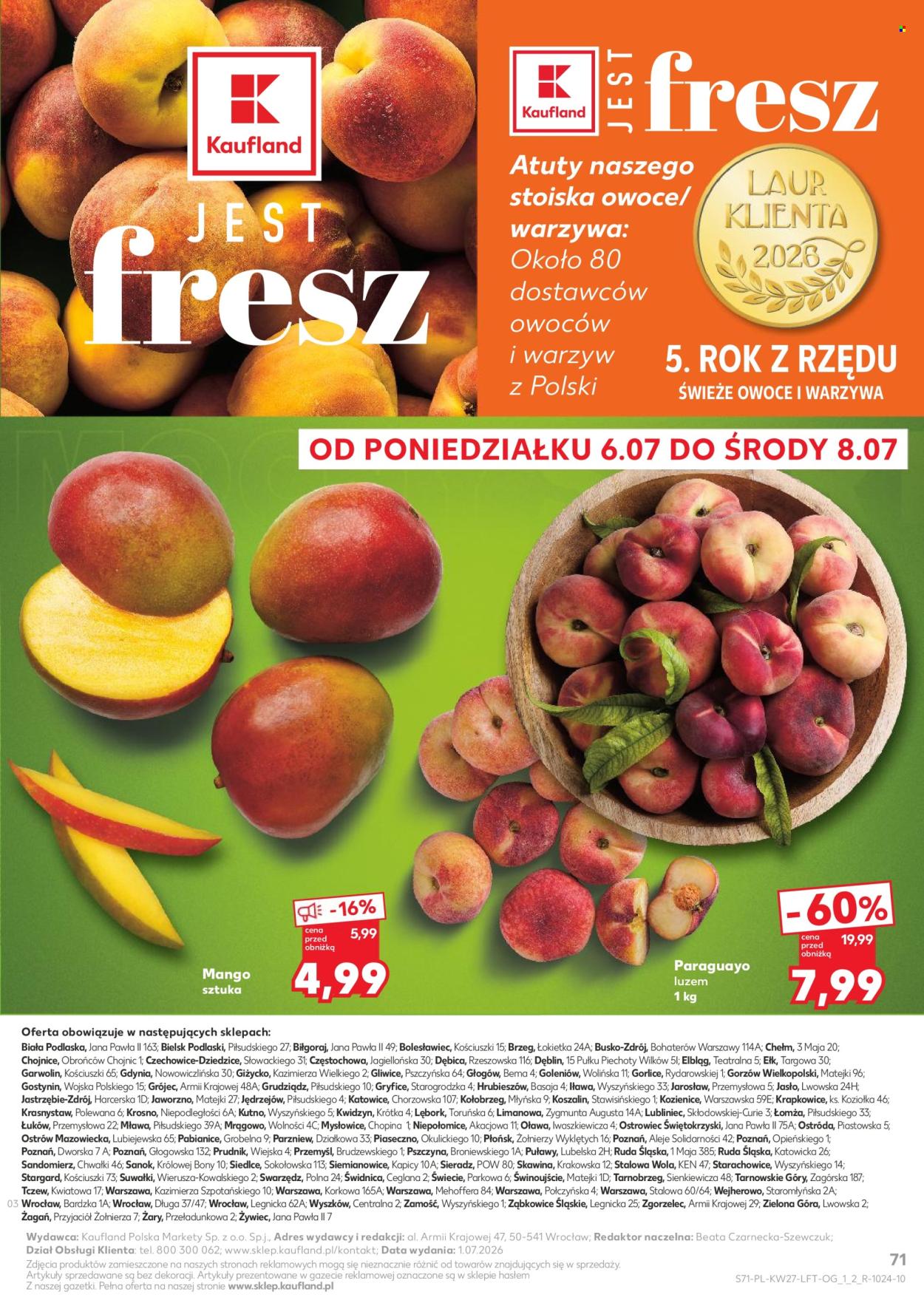 Gazetka Kaufland - 2.07.2026 - 8.07.2026. Strona 71