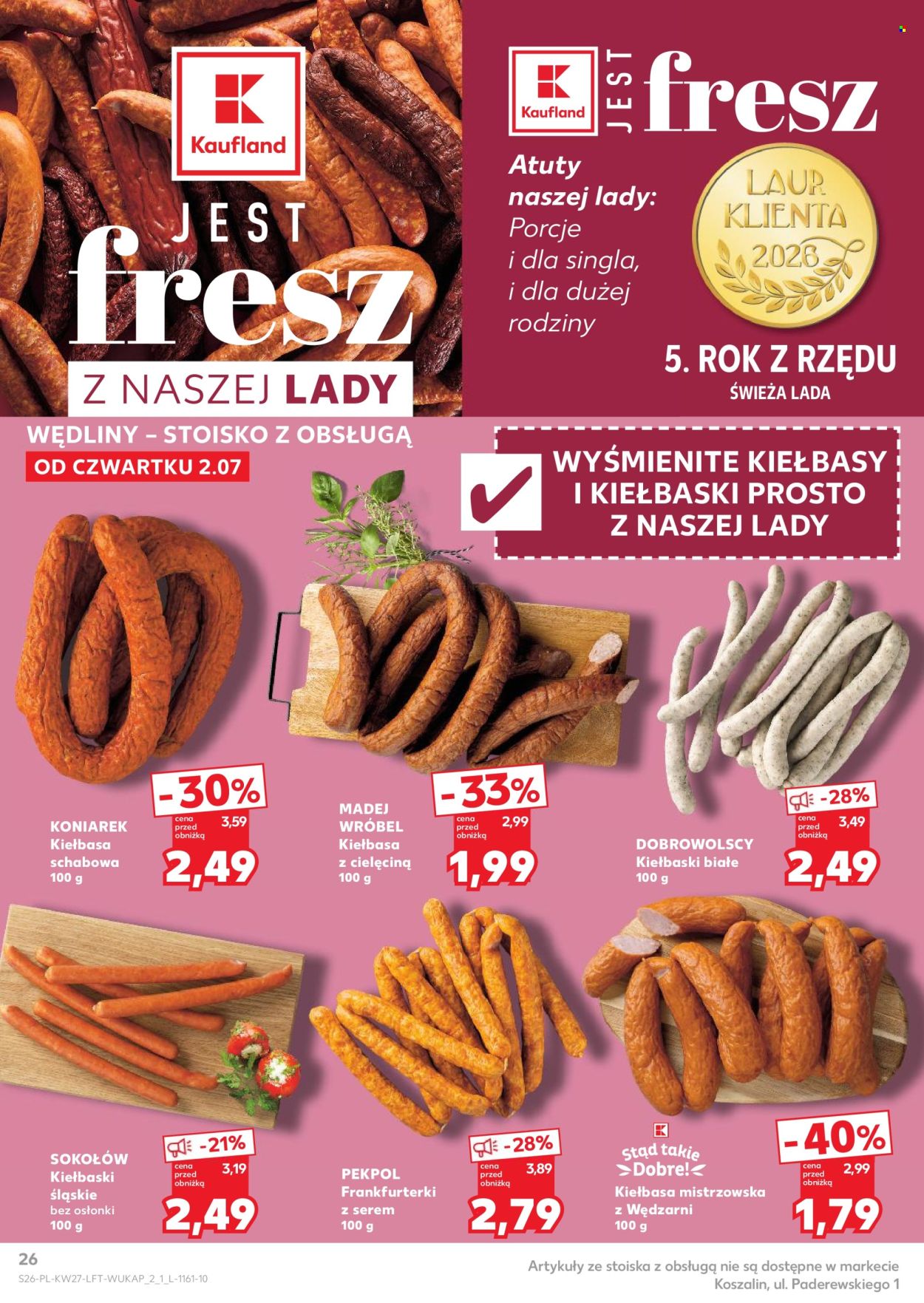 Gazetka Kaufland - 2.07.2026 - 8.07.2026. Strona 26