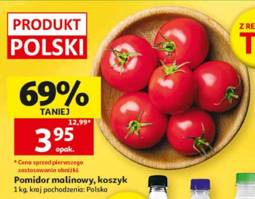 Pomidor malinowy, koszyk