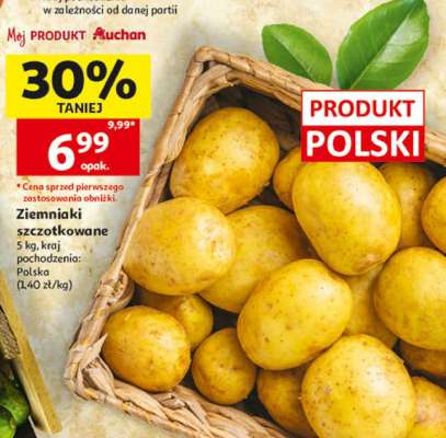 Ziemniaki szczotkowane