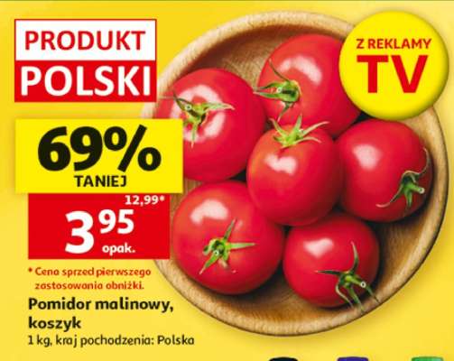 Pomidor malinowy, koszyk