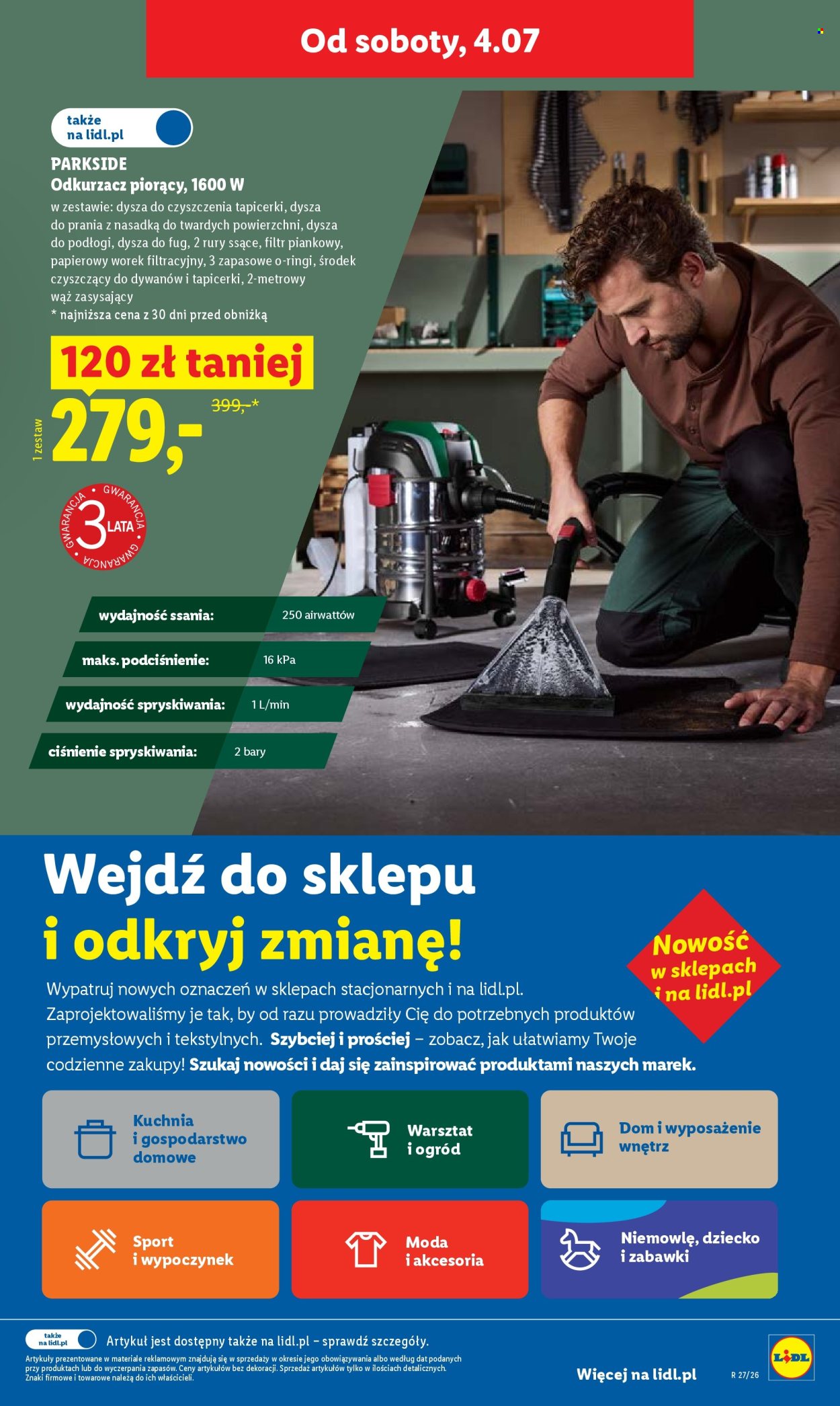 Leták Lidl - 2.7.2026 - 4.7.2026. Strana 33