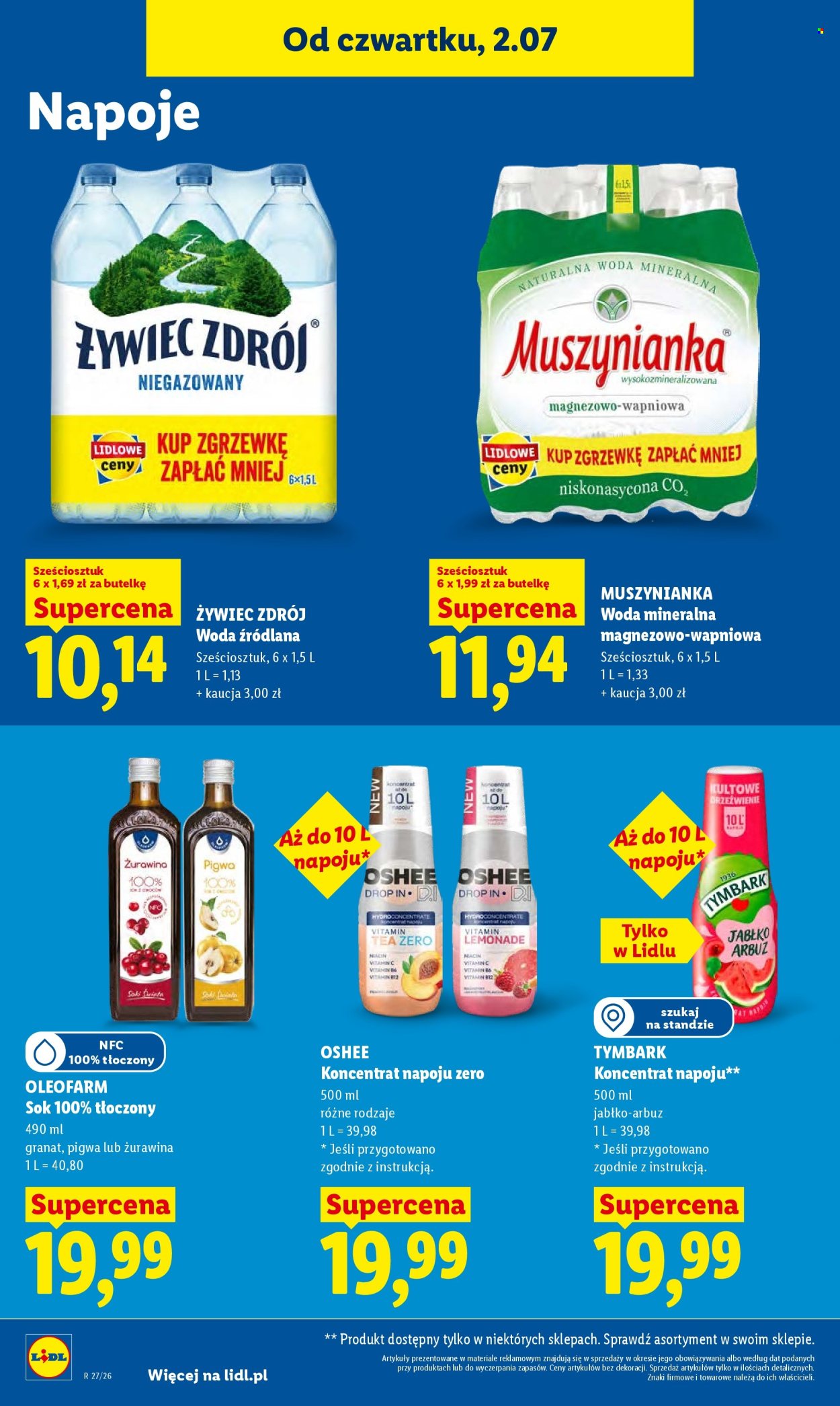 Leták Lidl - 2.7.2026 - 4.7.2026. Strana 60