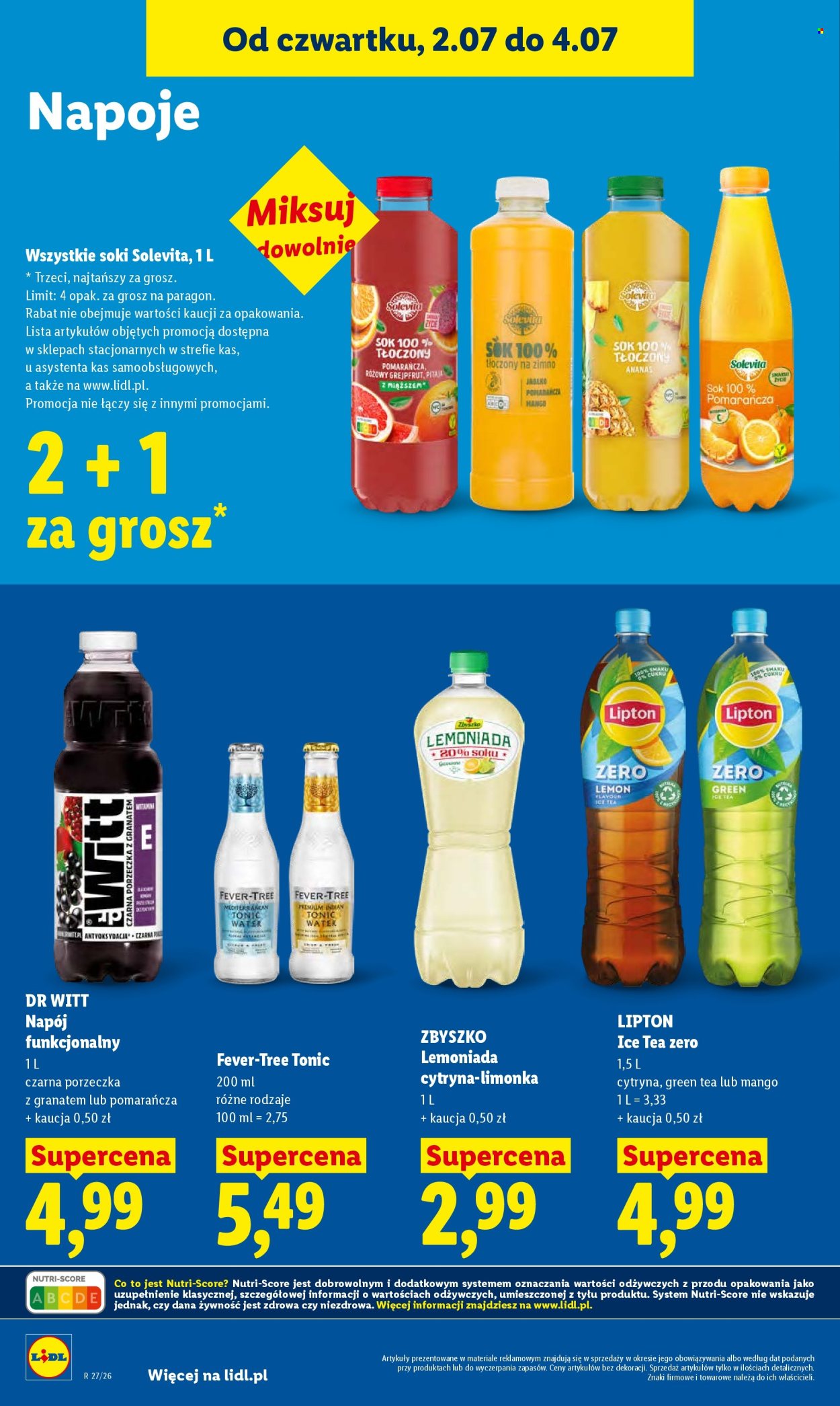 Leták Lidl - 2.7.2026 - 4.7.2026. Strana 62