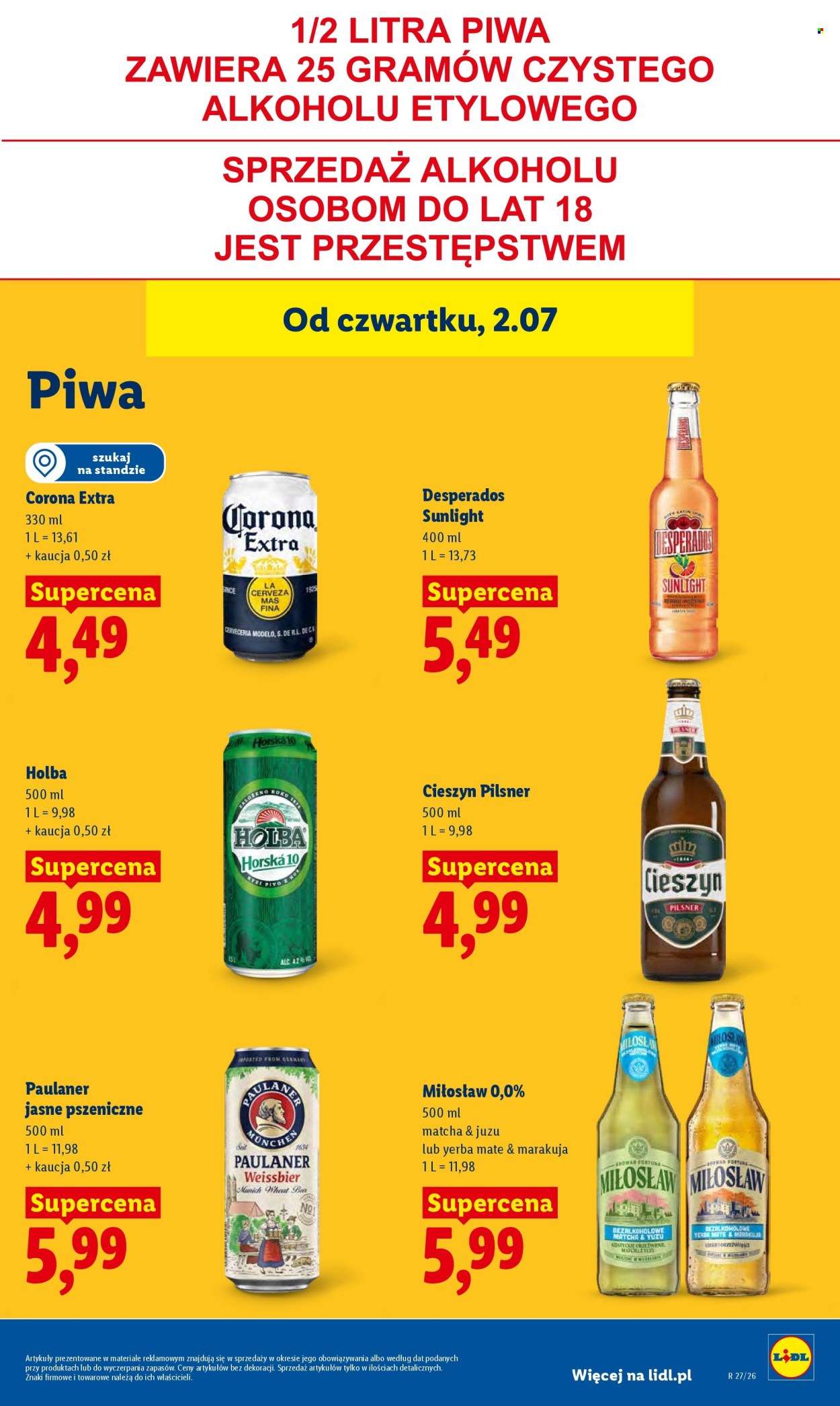 Leták Lidl - 2.7.2026 - 4.7.2026. Strana 65