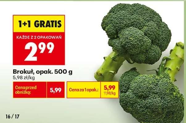 Brokuł opak 500 g