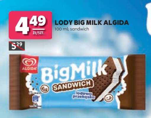 Lody Big Milk Algida