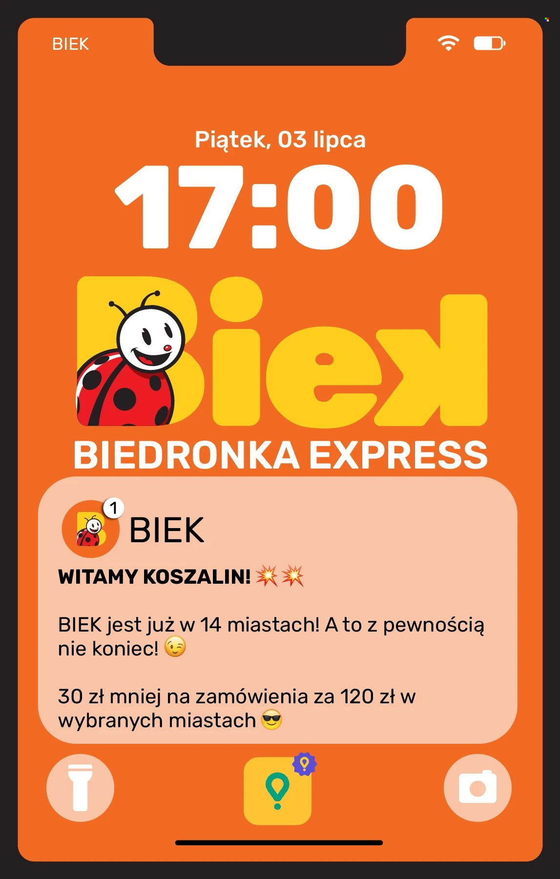 Leták Biedronka - 3.7.2026 - 5.7.2026. Strana 1