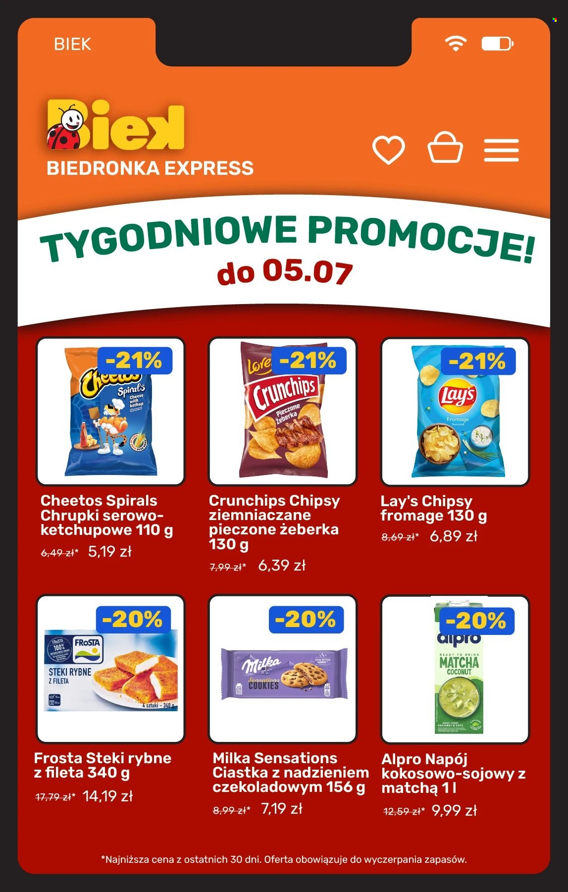 Leták Biedronka - 3.7.2026 - 5.7.2026. Strana 5