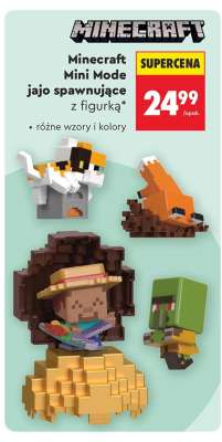 Minecraft Mini Mode jajo spawnujące z figurką