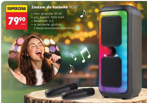 Zestaw do karaoke RGB