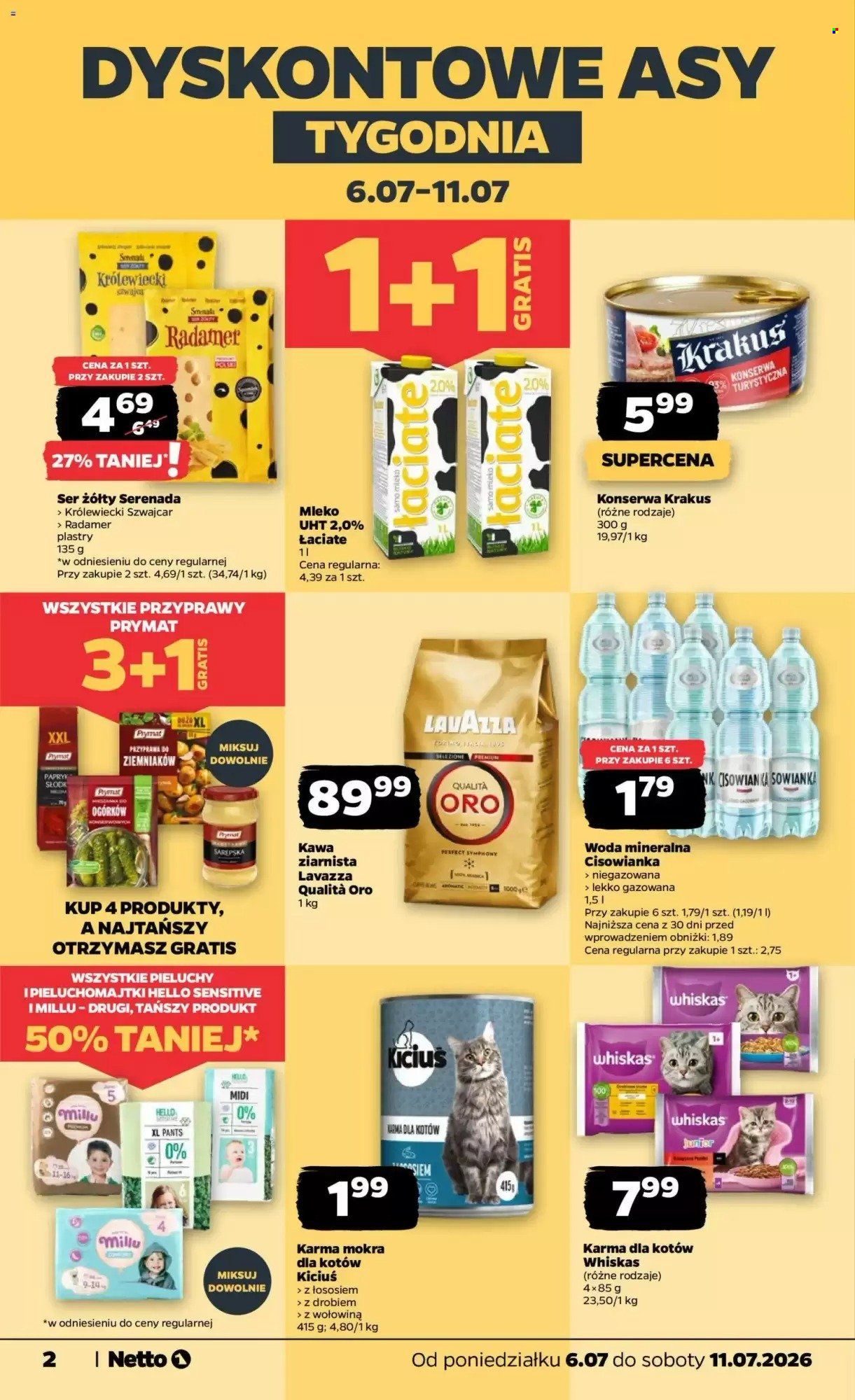 Leták Netto - 6.7.2026 - 11.7.2026. Strana 2