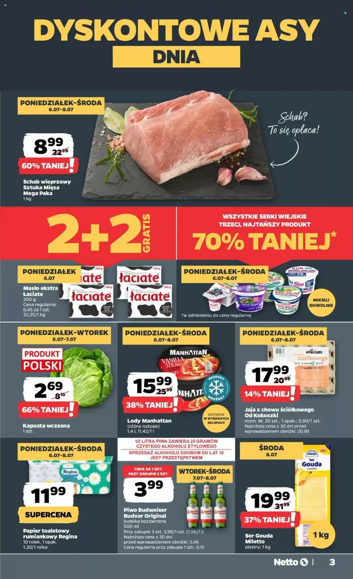 Leták Netto - 6.7.2026 - 11.7.2026. Strana 3