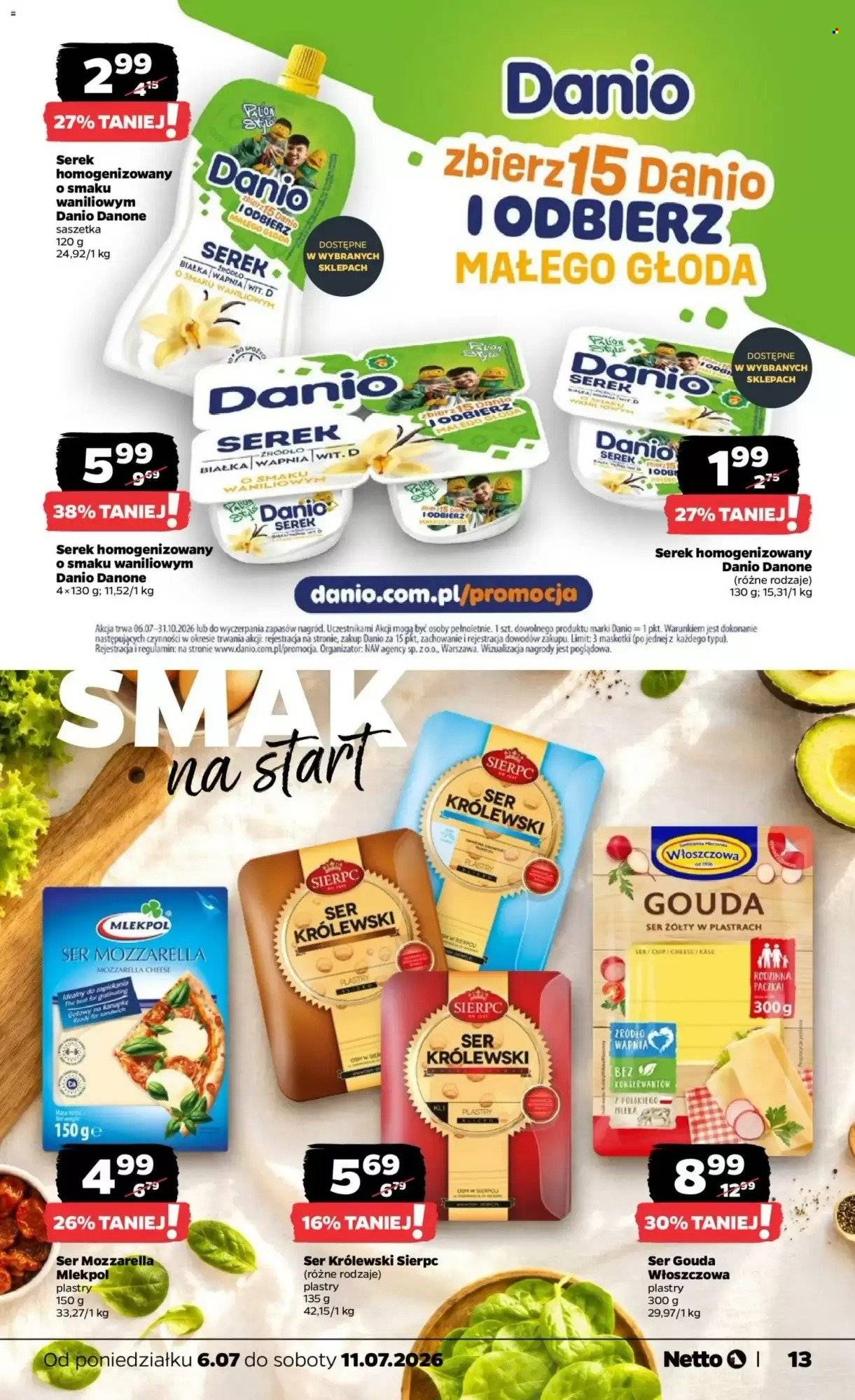 Leták Netto - 6.7.2026 - 11.7.2026. Strana 13
