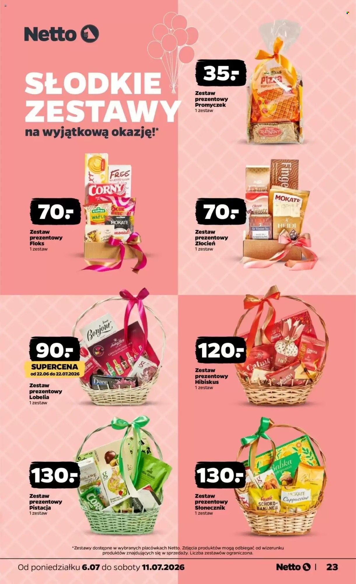 Leták Netto - 6.7.2026 - 11.7.2026. Strana 23