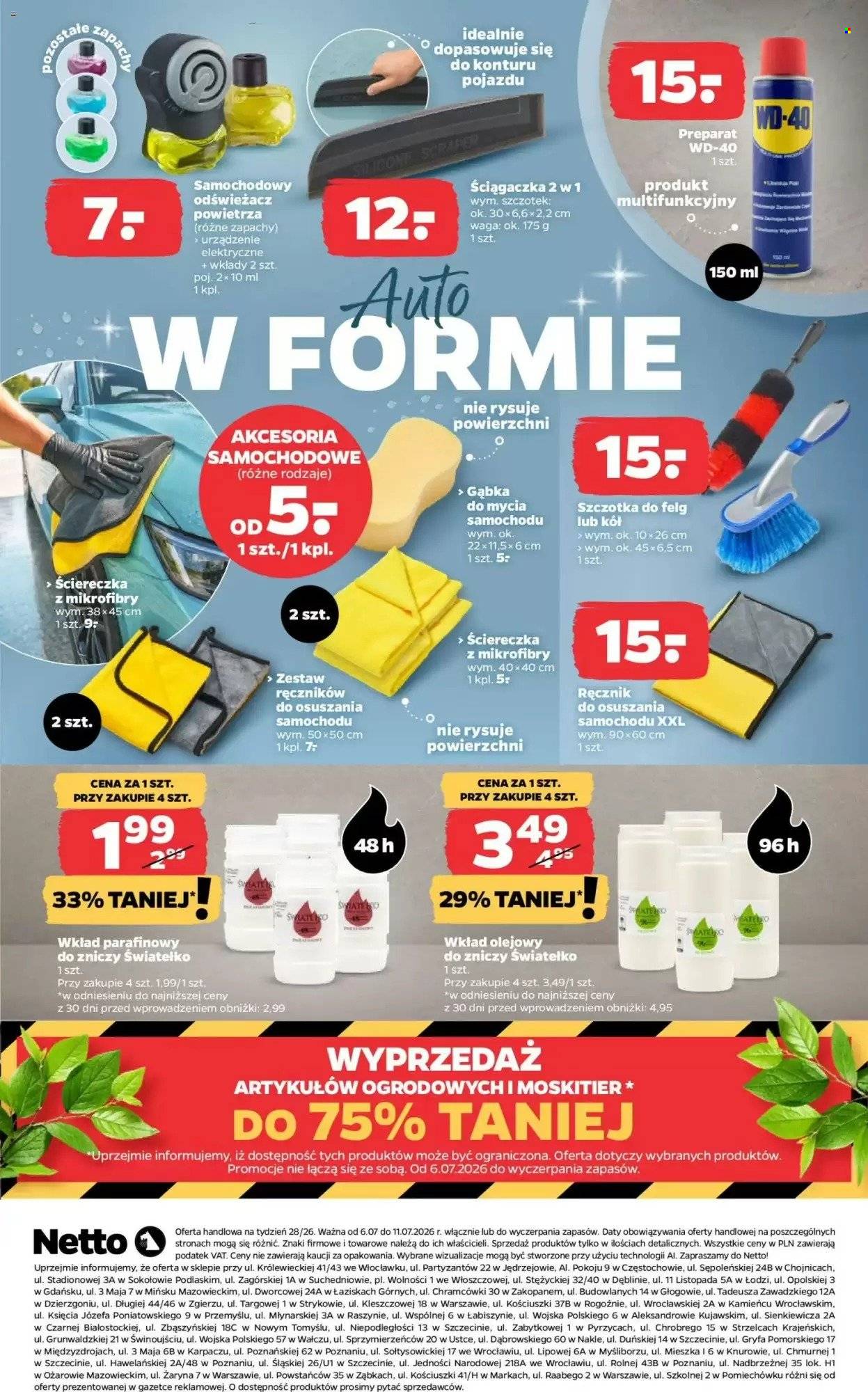Leták Netto - 6.7.2026 - 11.7.2026. Strana 3