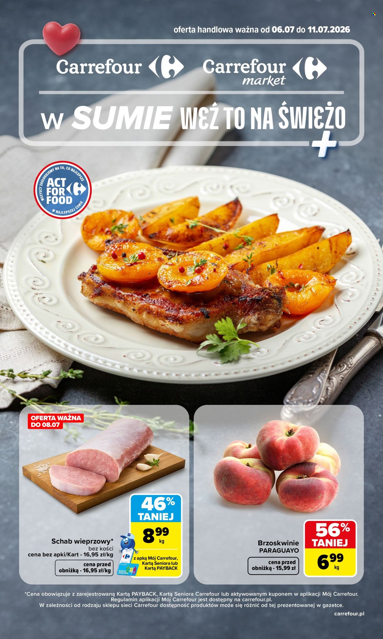 Gazetka Carrefour - 6.07.2026 - 11.07.2026. Strona 1