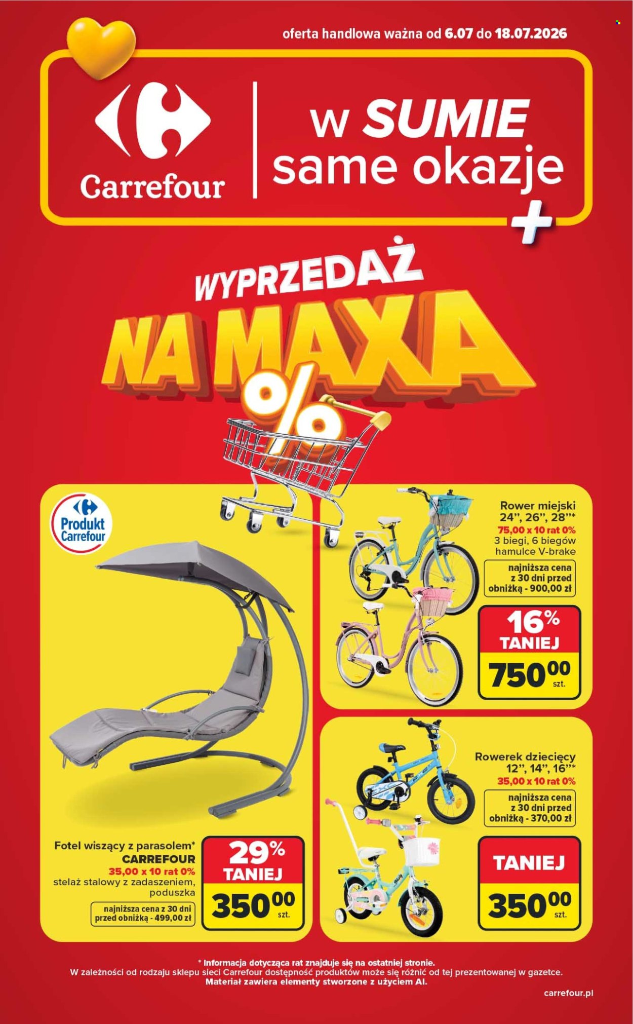 Gazetka Carrefour - 6.07.2026 - 18.07.2026. Strona 1
