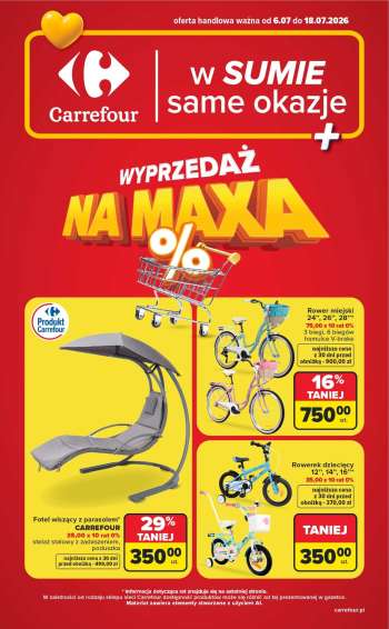 Gazetka Carrefour - 6.07.2026 - 18.07.2026.