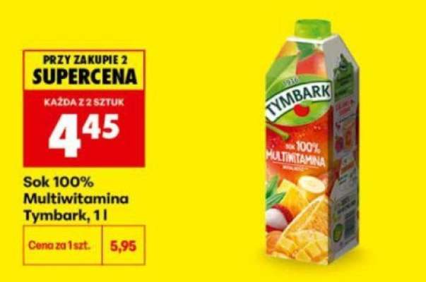 Sok 100 Multiwitamina Tymbark , 1l