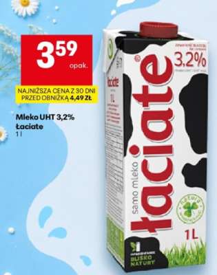 Mleko UHT 3,2% Łaciate