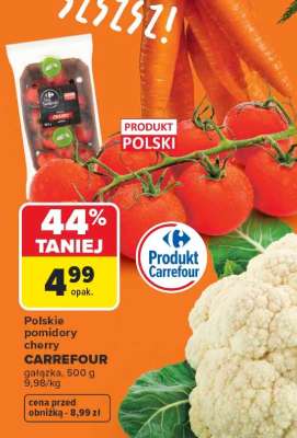 Polskie pomidory cherry