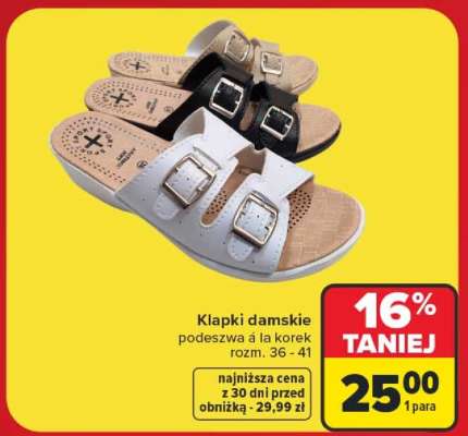 Klapki damskie
