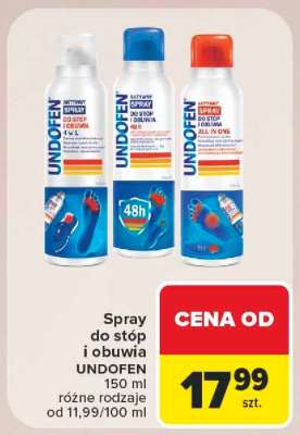 Spray do stóp i obuwia