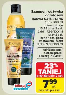 BARWA Naturalna