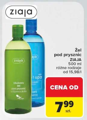 Żel pod prysznic Ziaja