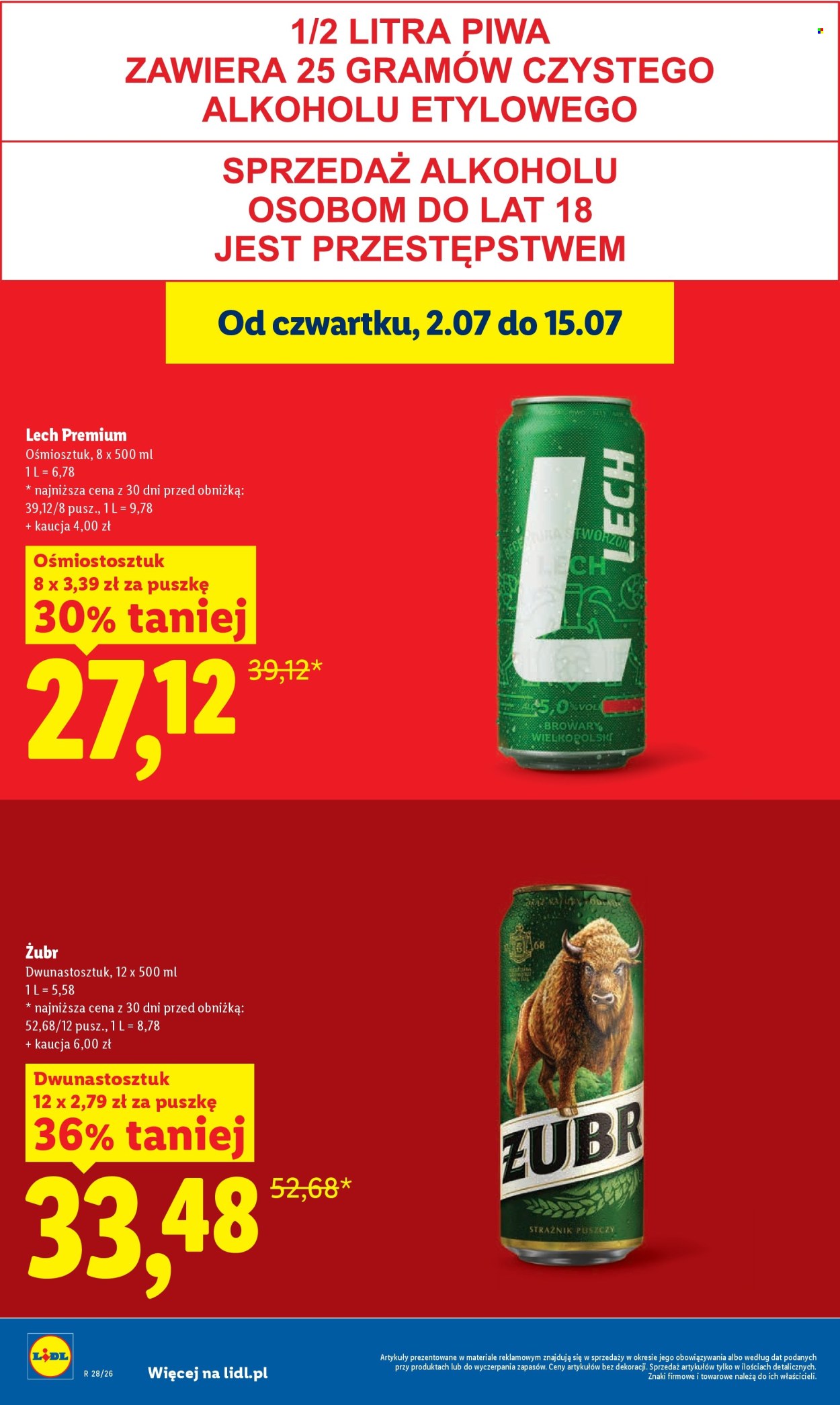 Leták Lidl - 6.7.2026 - 8.7.2026. Strana 20
