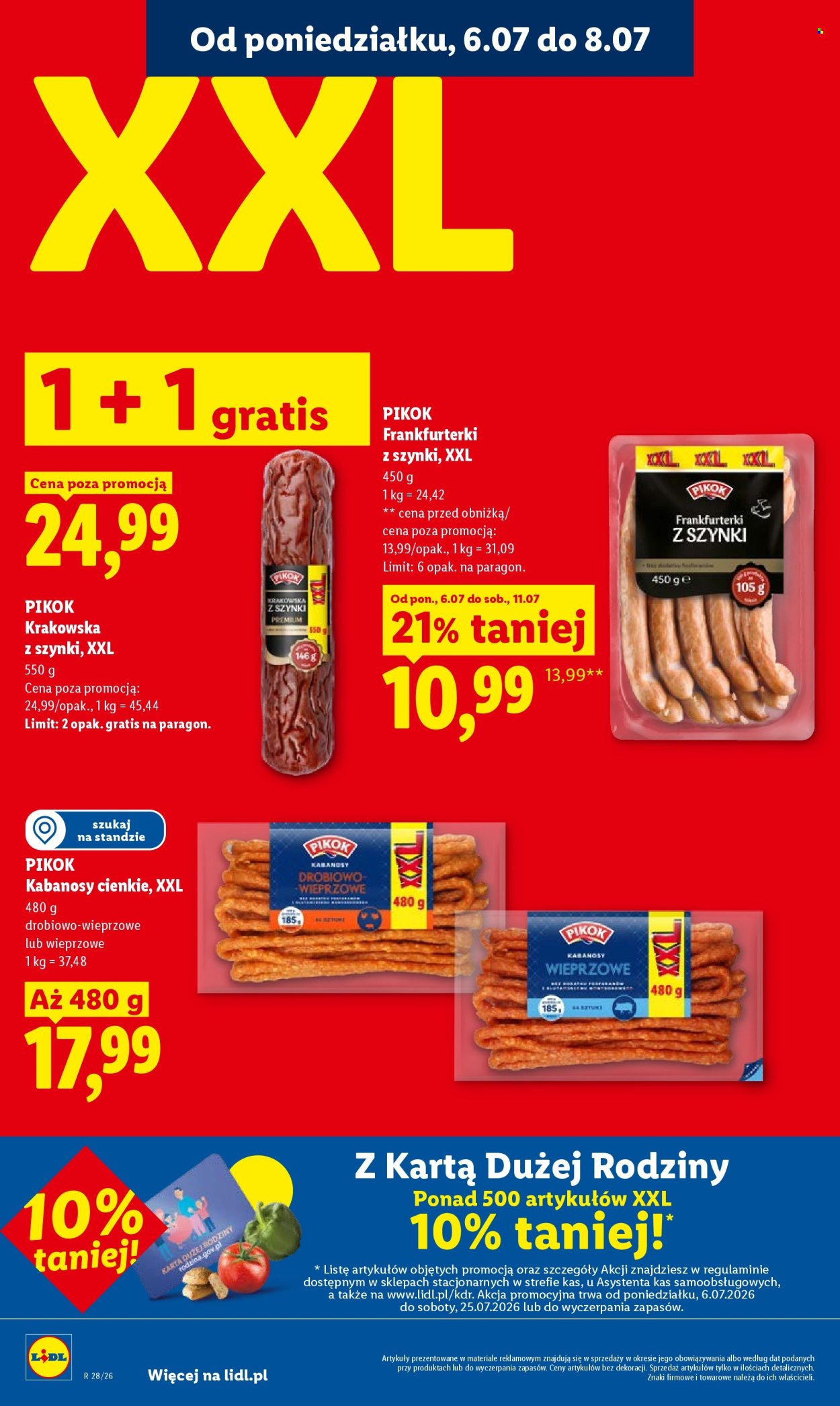 Leták Lidl - 6.7.2026 - 8.7.2026. Strana 40