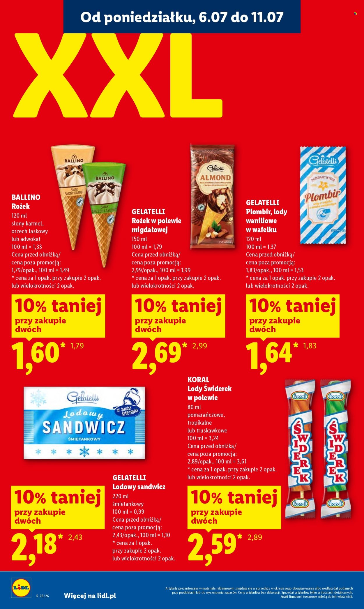 Leták Lidl - 6.7.2026 - 8.7.2026. Strana 52