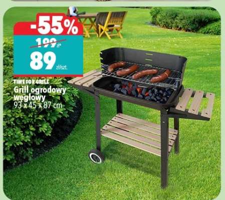 Grill ogrodowy węglowy