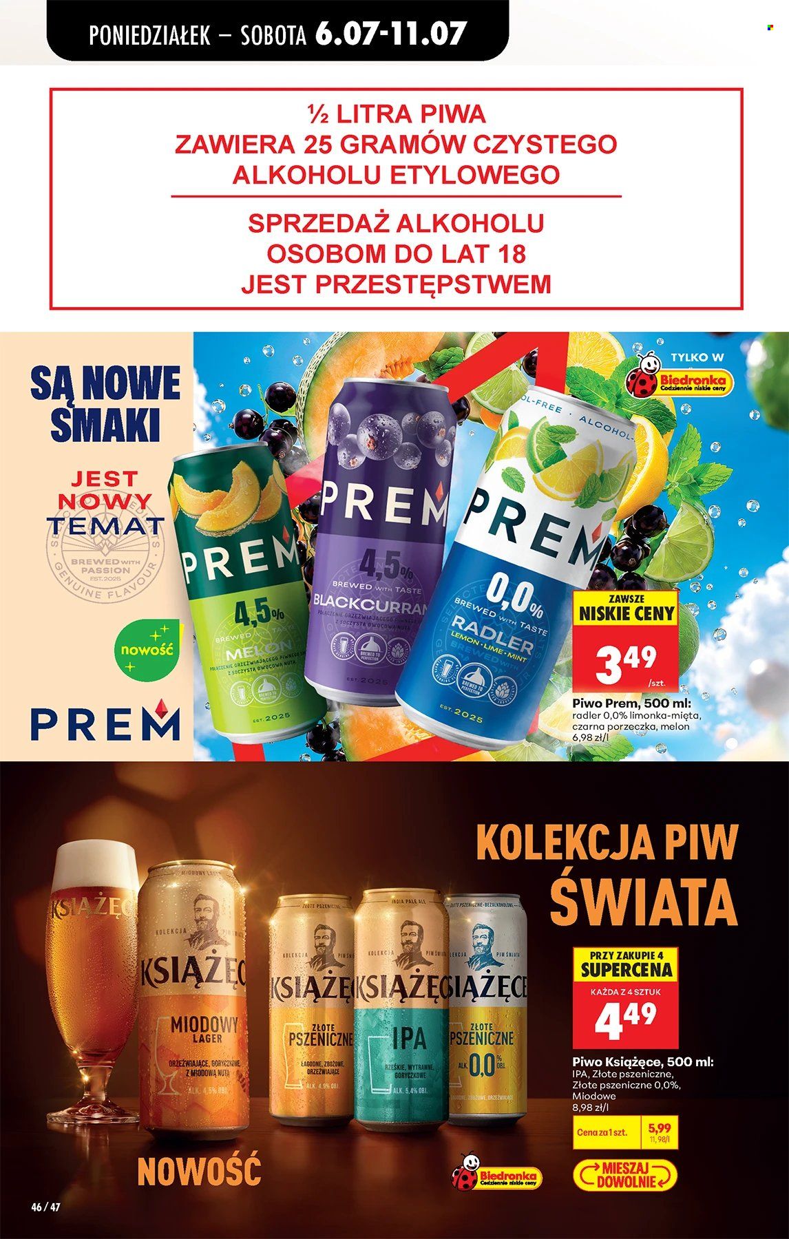 Leták Biedronka - 6.7.2026 - 11.7.2026. Strana 46
