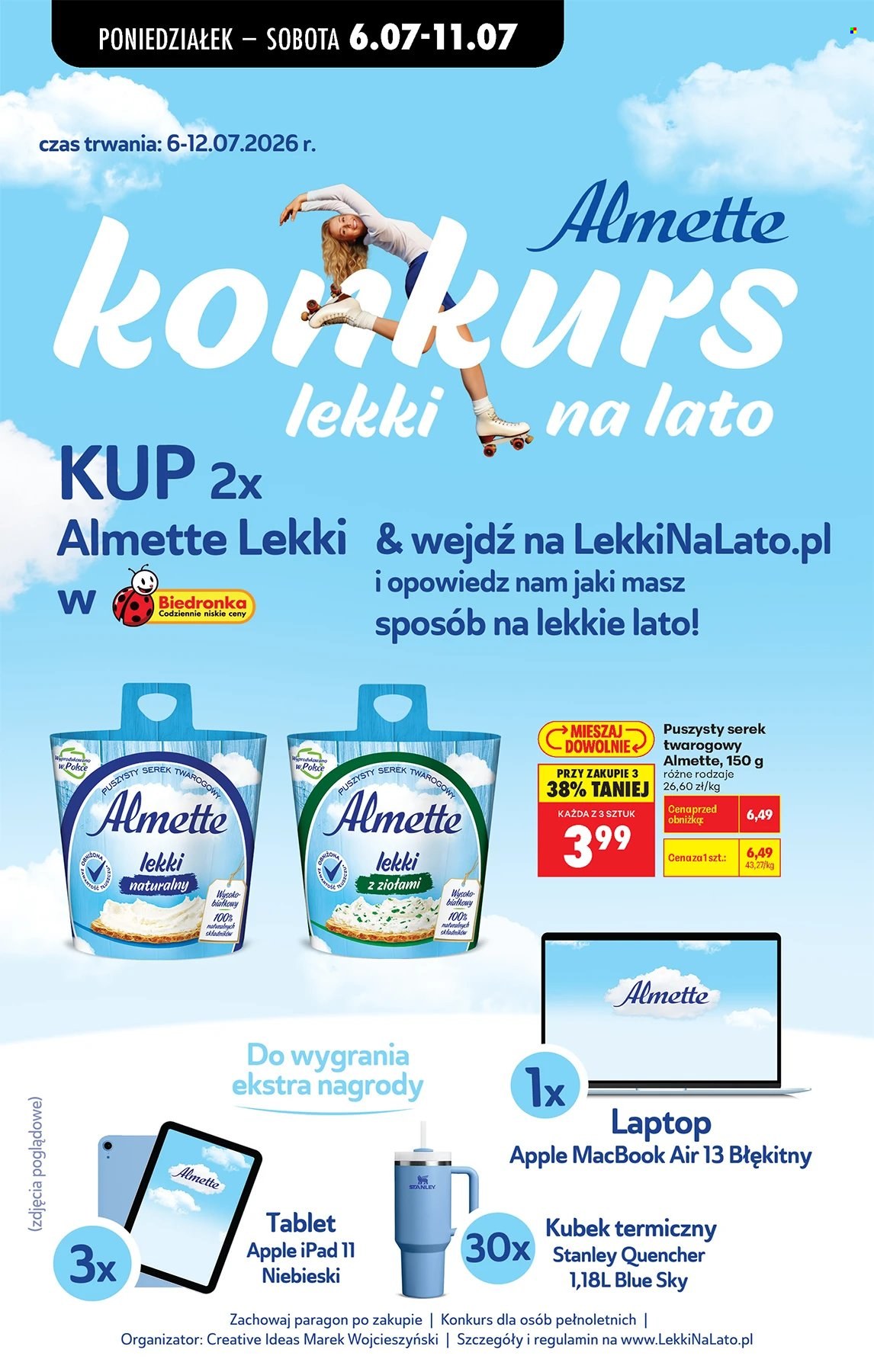 Gazetka Biedronka - 6.07.2026 - 11.07.2026. Strona 57