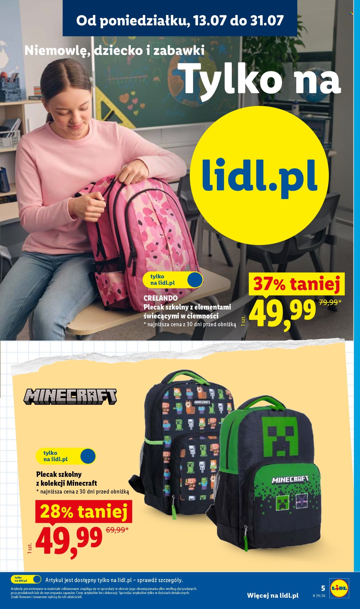 Leták Lidl - 13.7.2026 - 18.7.2026. Strana 5