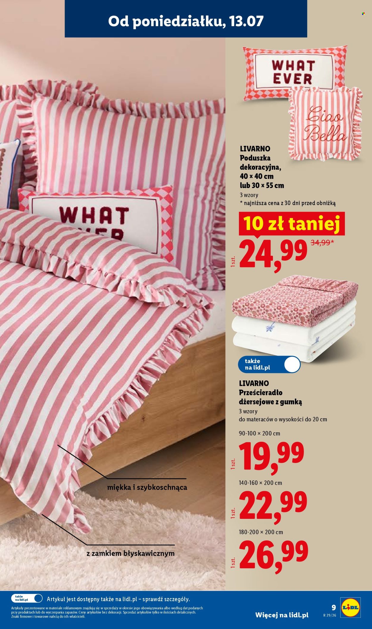 Leták Lidl - 13.7.2026 - 18.7.2026. Strana 9