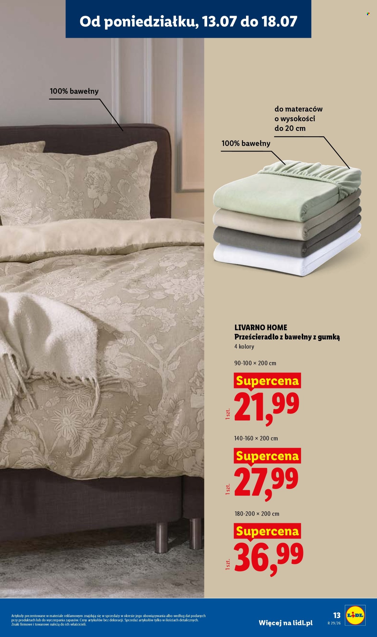 Leták Lidl - 13.7.2026 - 18.7.2026. Strana 13