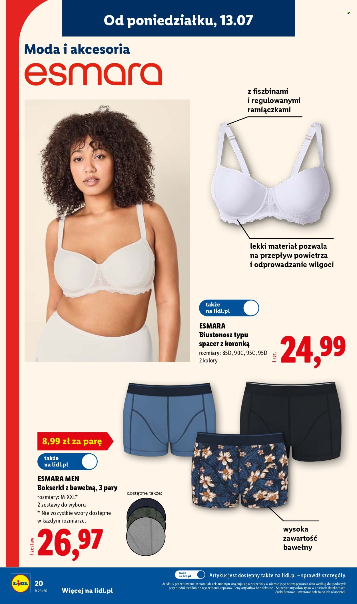 Leták Lidl - 13.7.2026 - 18.7.2026. Strana 20