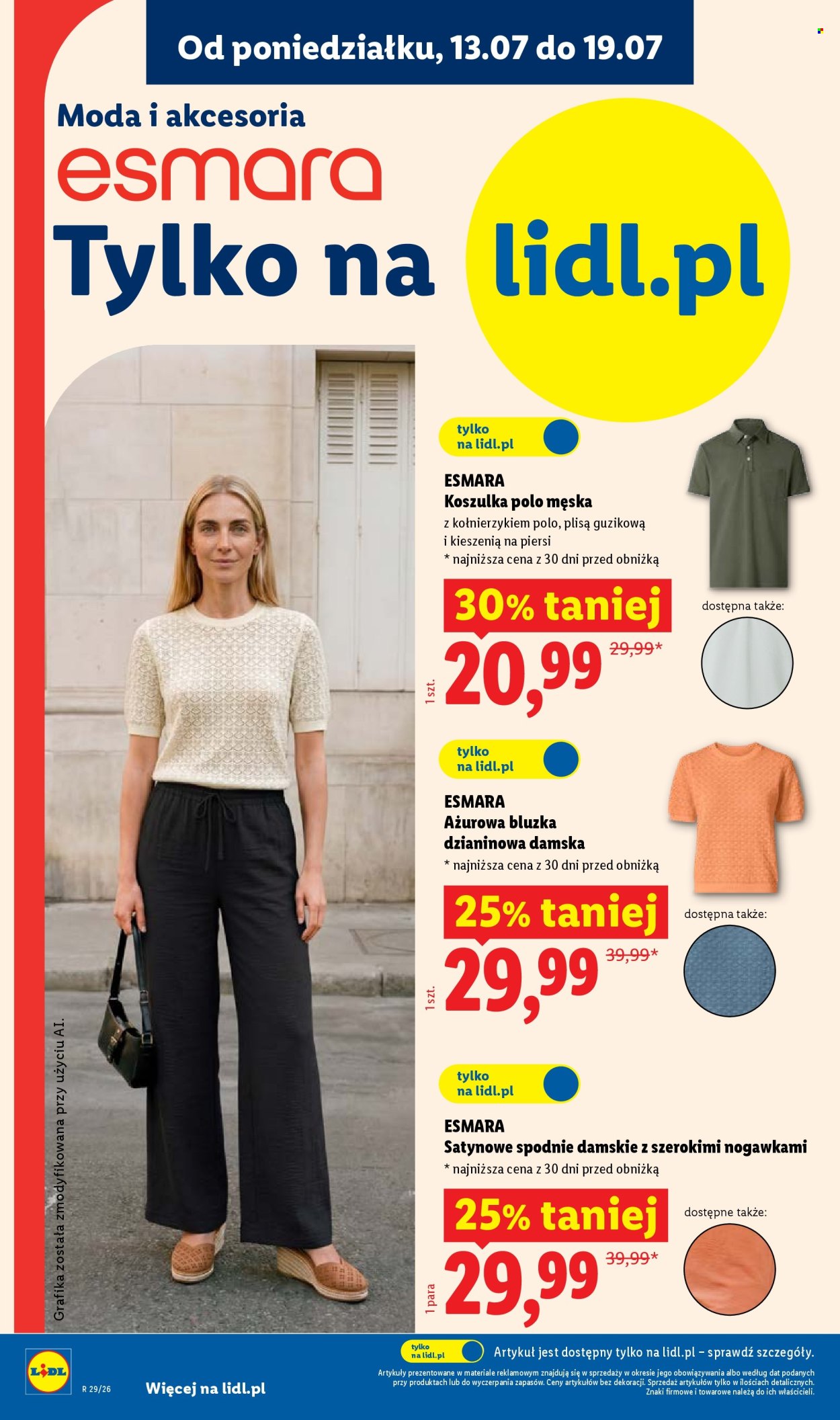 Leták Lidl - 13.7.2026 - 18.7.2026. Strana 22