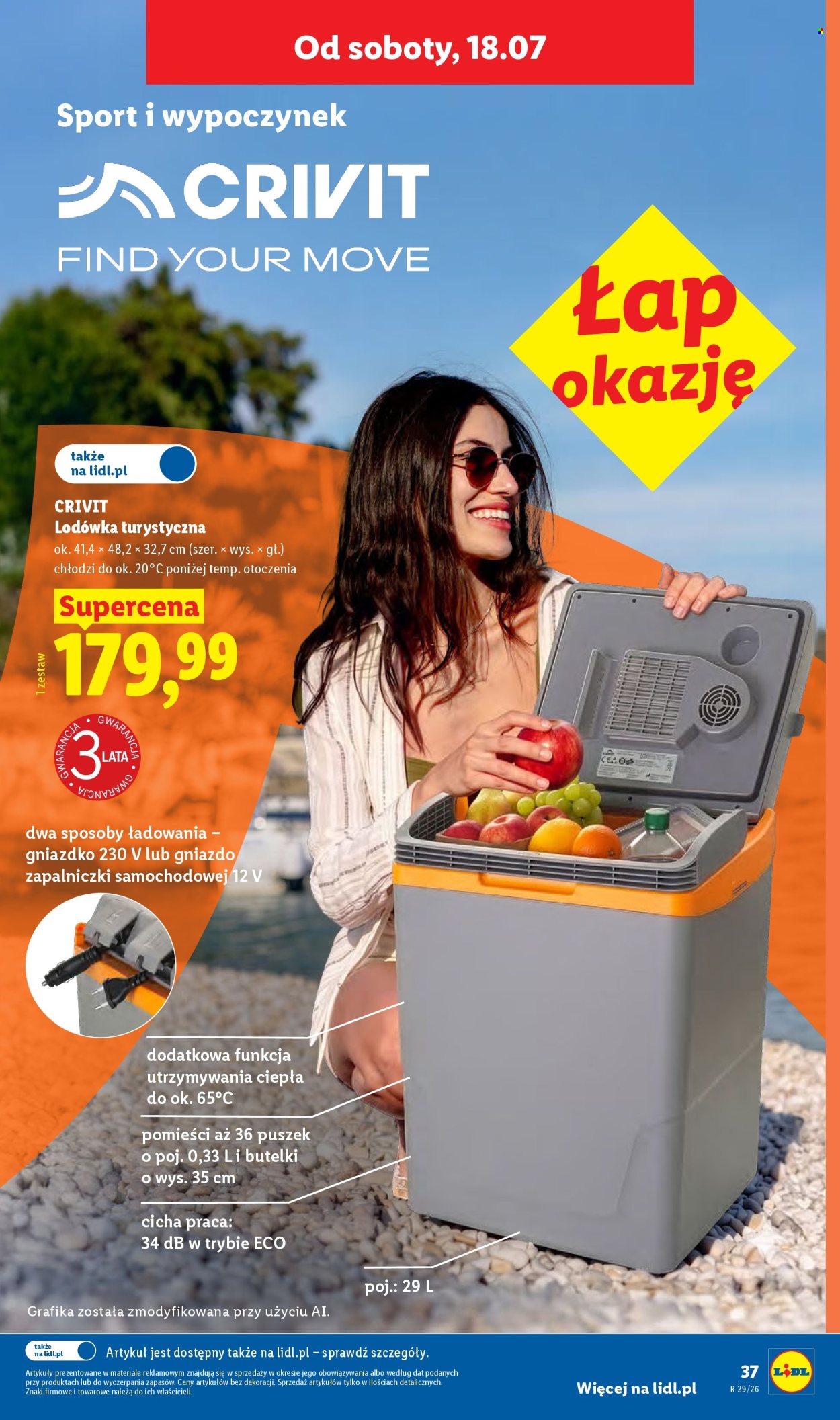 Leták Lidl - 13.7.2026 - 18.7.2026. Strana 43
