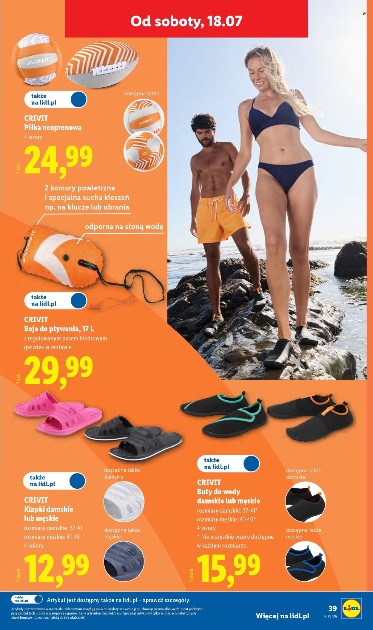 Leták Lidl - 13.7.2026 - 18.7.2026. Strana 45
