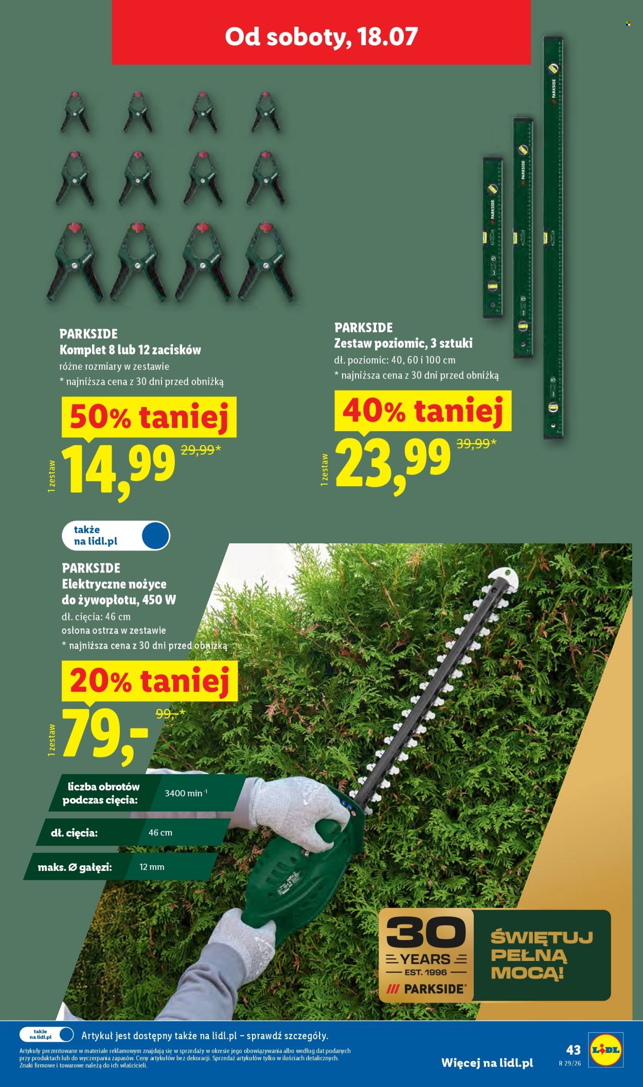 Leták Lidl - 13.7.2026 - 18.7.2026. Strana 49