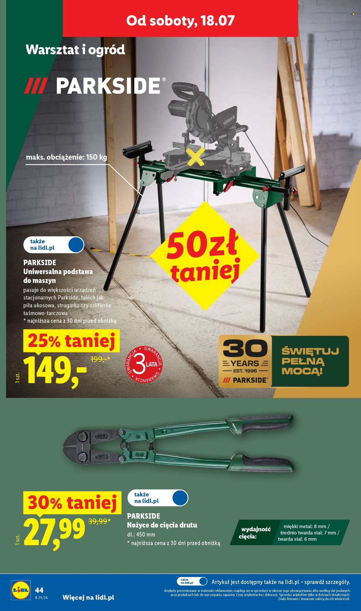 Leták Lidl - 13.7.2026 - 18.7.2026. Strana 50