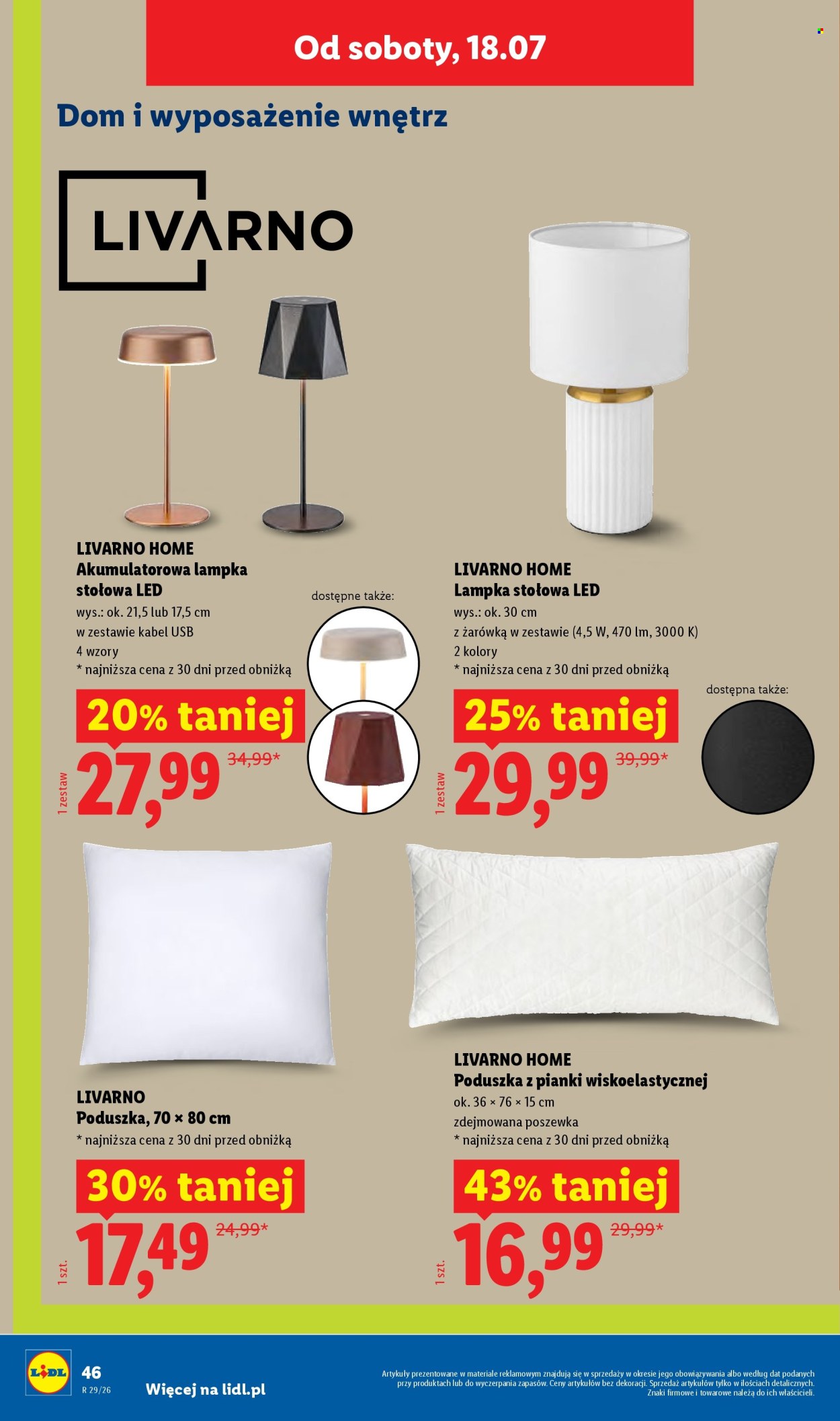 Leták Lidl - 13.7.2026 - 18.7.2026. Strana 52