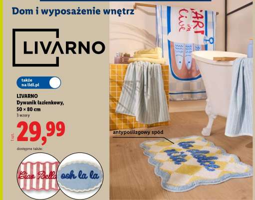 LIVARNO Dywanik łazienkowy