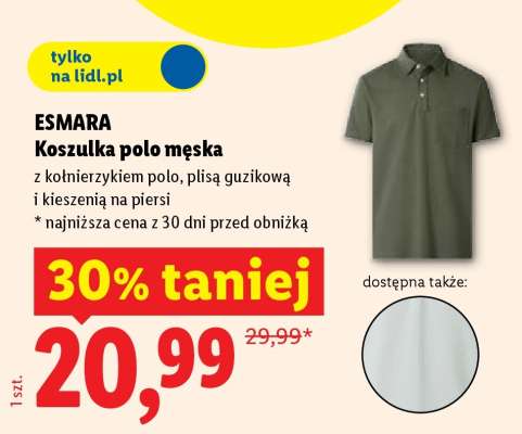 ESMARA Koszulka polo męska