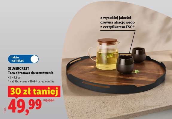 SILVERCREST Taca obrotowa do serwowania